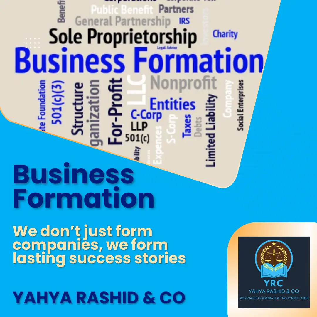 Business Formation YRC Legal