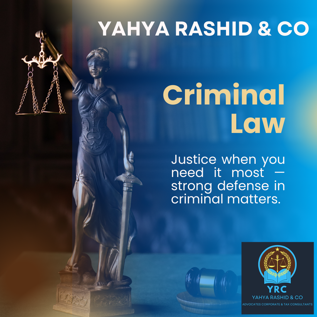 Criminal Law – YRC Legal