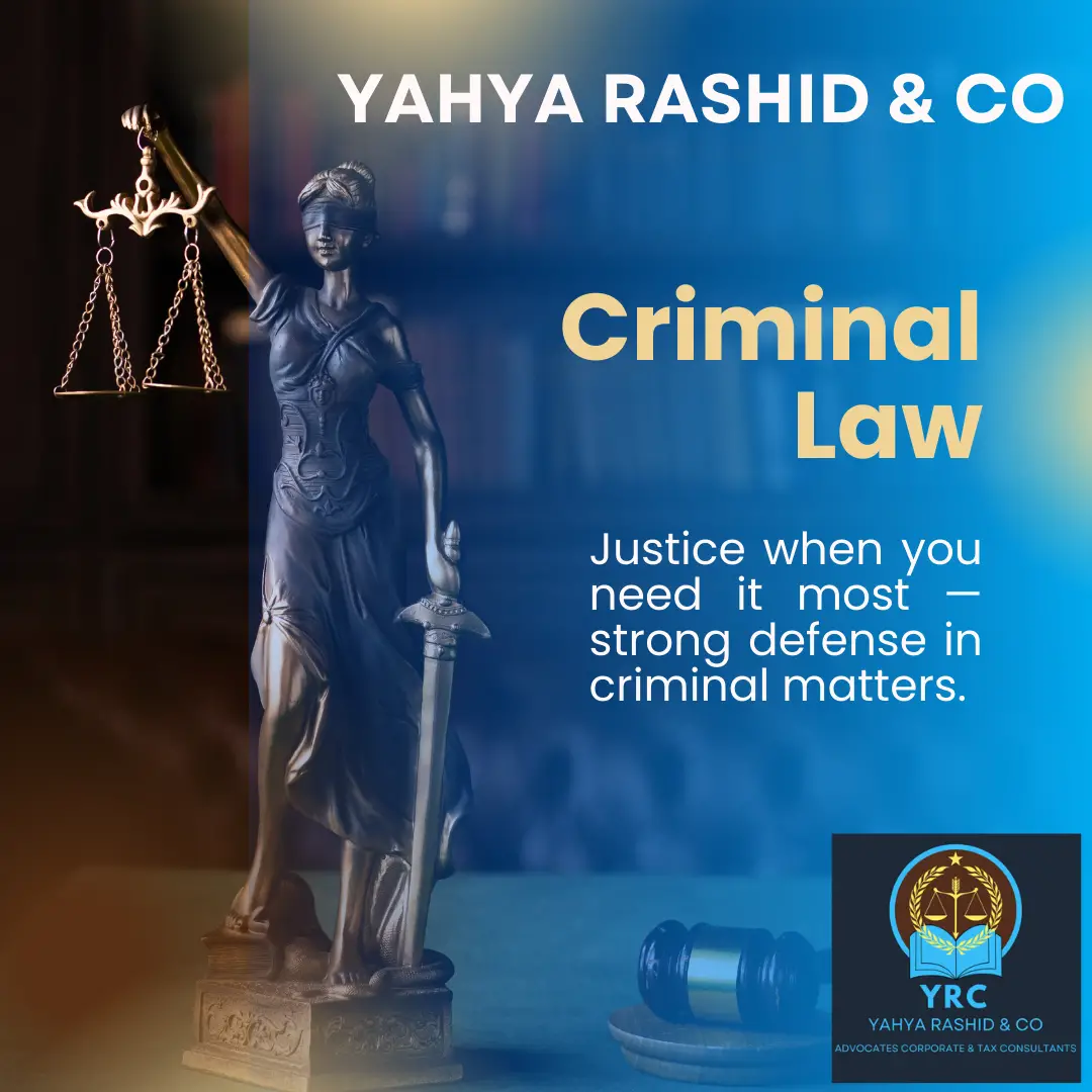 Criminal Law – YRC Legal