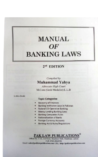 Manual of Banking Laws — Figure 5